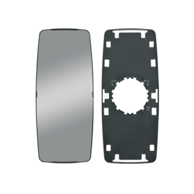 Base com Vidro Espelho Retrovisor VW Constellation 13.180/ 15.180/ 17.250/ 24.250/ 19.320/ 19.370/ 25.370/ 31.320 - até 2011 - Inteira