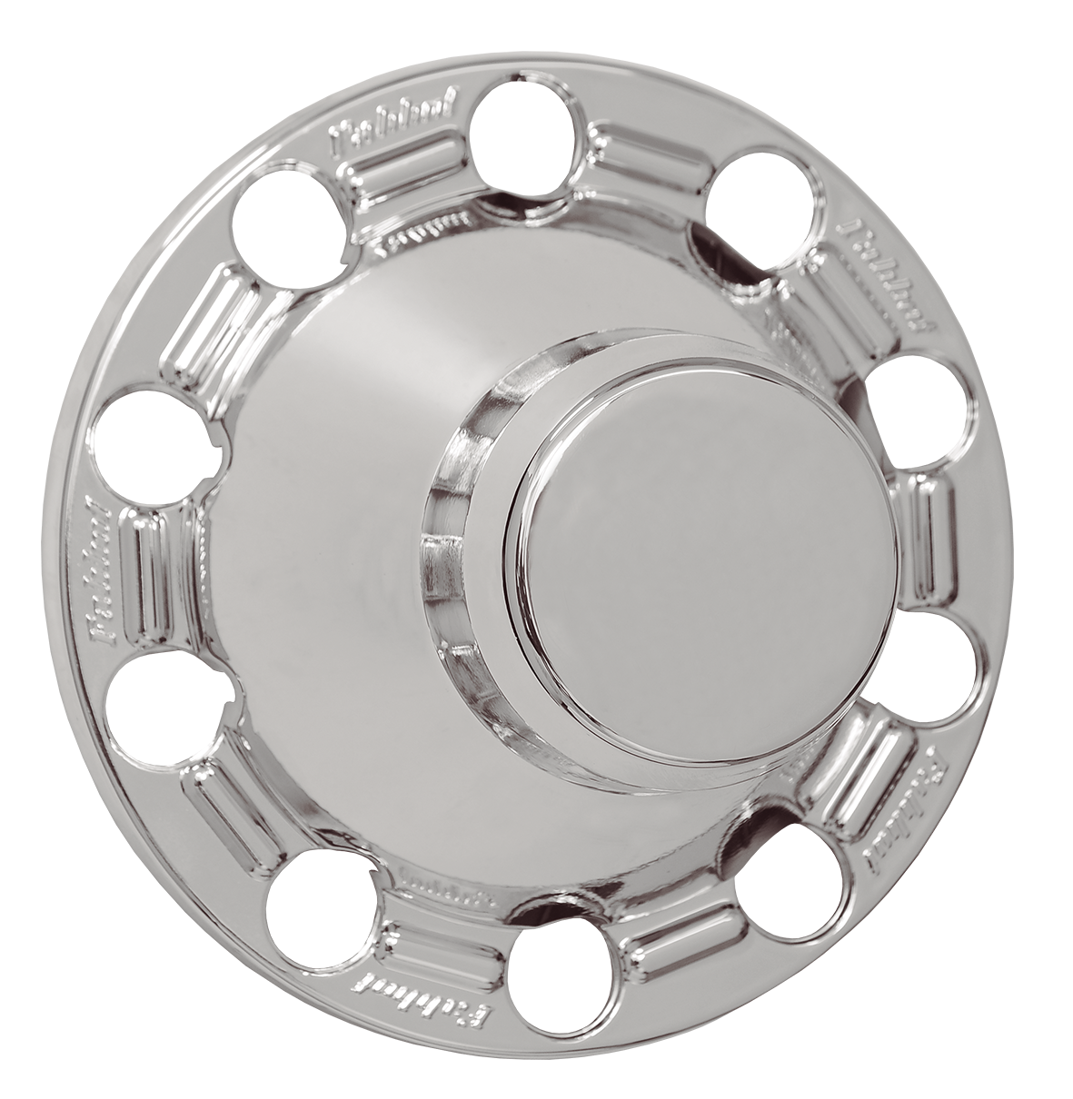 Capa Plástica Cromada para Cubo de Roda Traseira Scania P/G/R Highline /Streamline com Tração