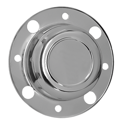 Sobre Tampa Capa Cubo de Roda Cromada  Dianteira MB Atego - Em Metal