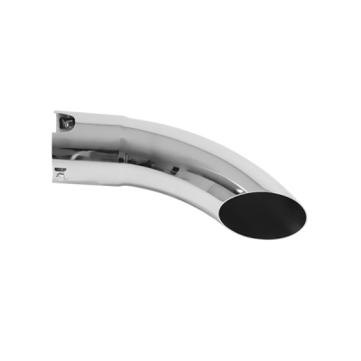 Ponteira Escapamento  Cromada Iveco Hi-Way (Para Catalisador Redondo)